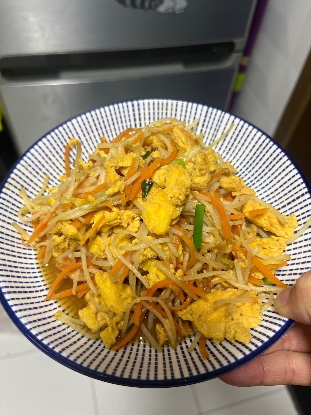 素炒豆芽菜