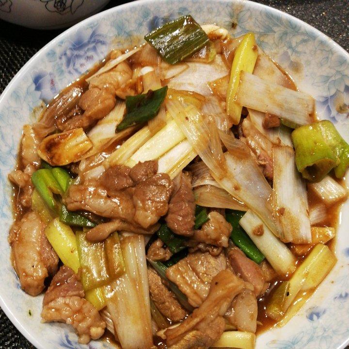 老北京葱爆（炮）羊肉