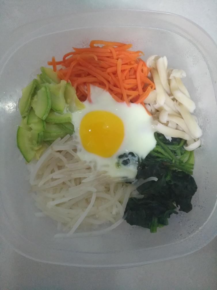 韩式拌饭的做法