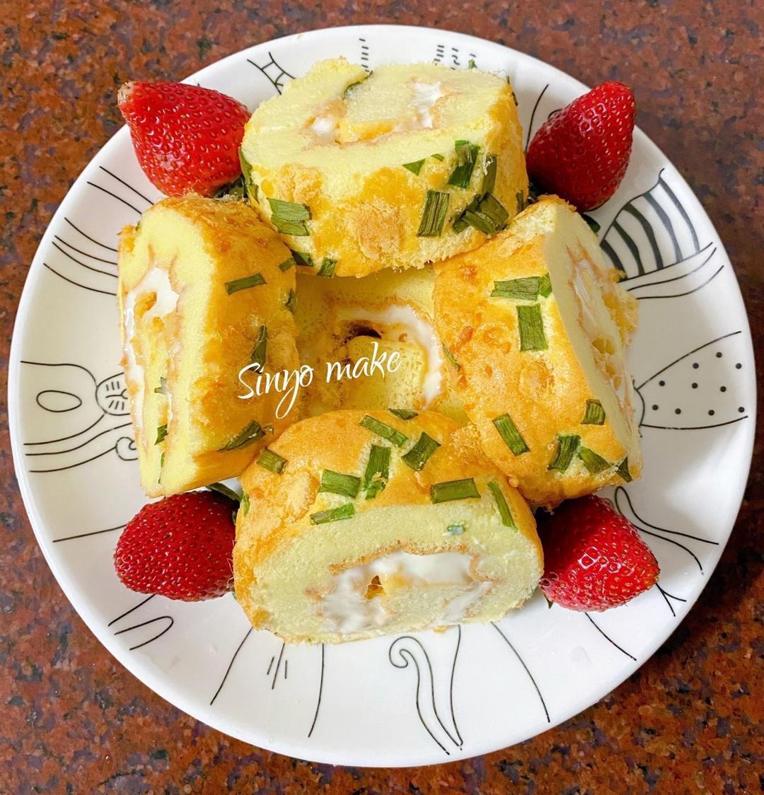 夹心肉松蛋糕卷