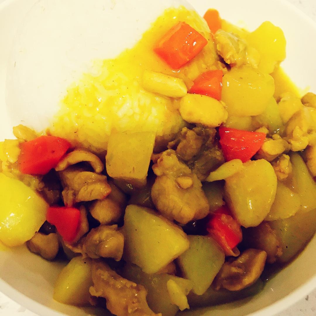 咖喱鸡肉饭