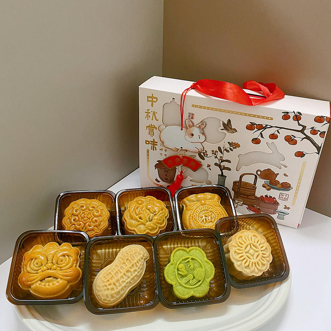 广式月饼/花纹清晰立体不泄脚