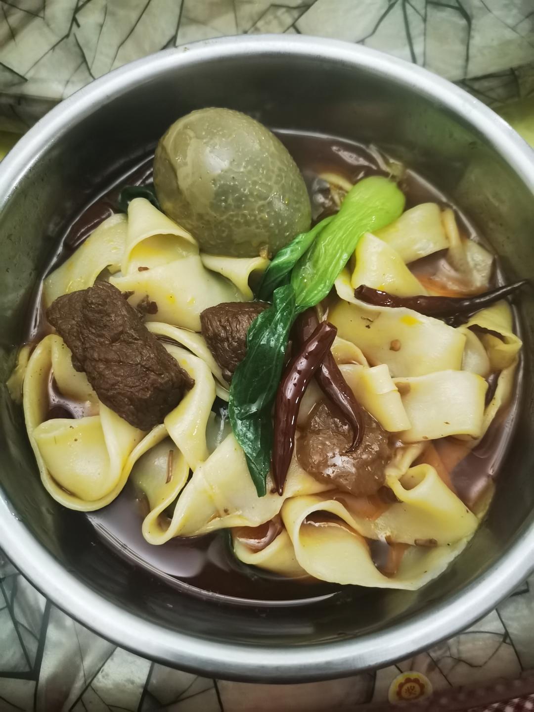 好吃的牛肉板面也可以在家自己做