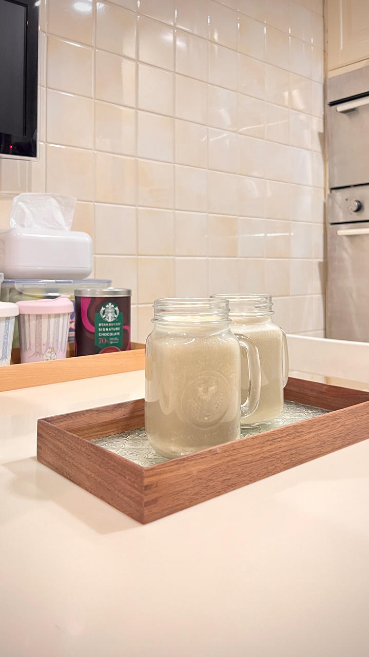 奶茶店同款配方绿豆沙牛乳！