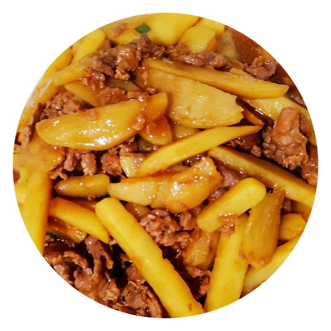 土豆炒牛肉