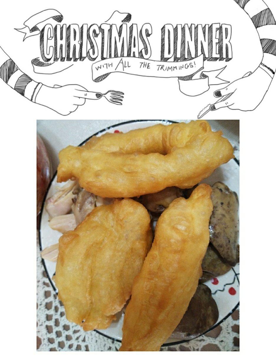 家庭油条的做法