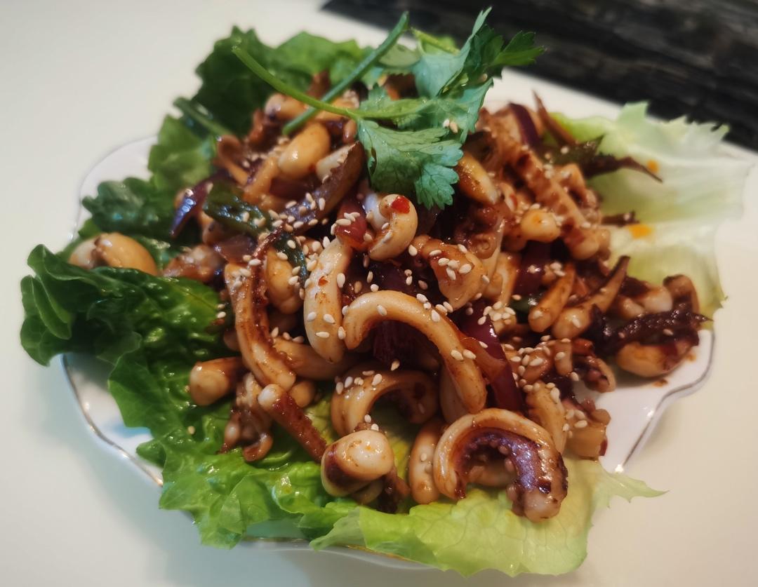 味道不输烧烤店的鱿鱼须