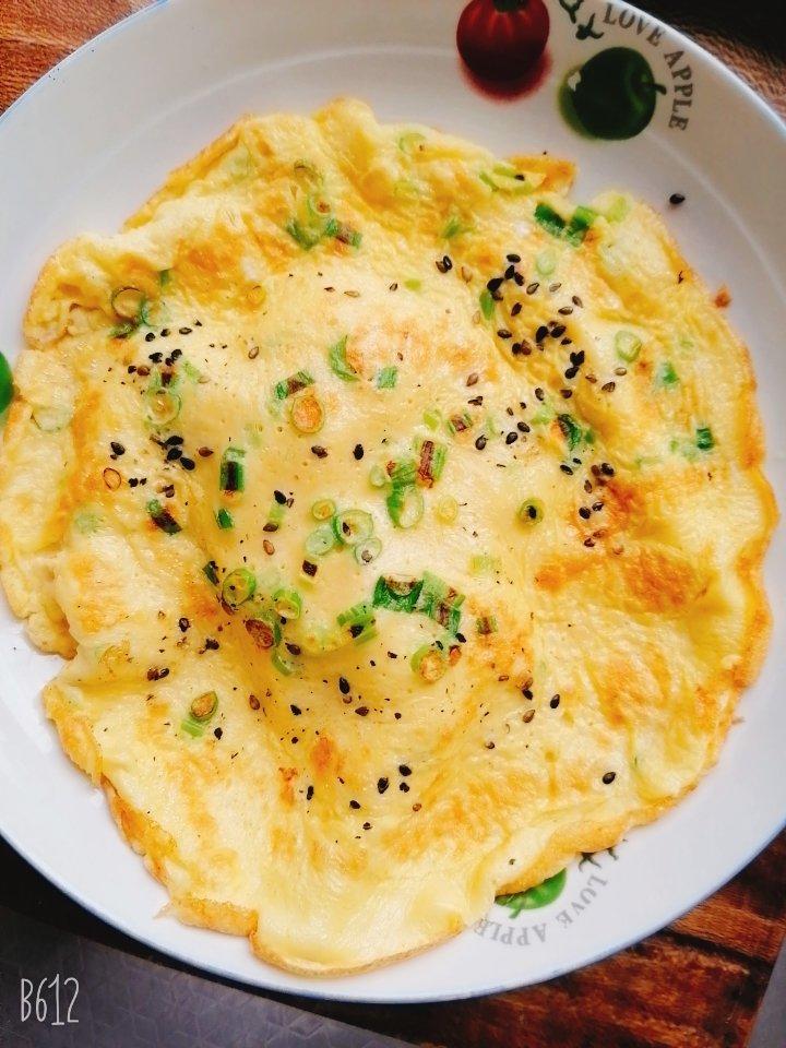 葱花蛋饼（快手营养早餐）