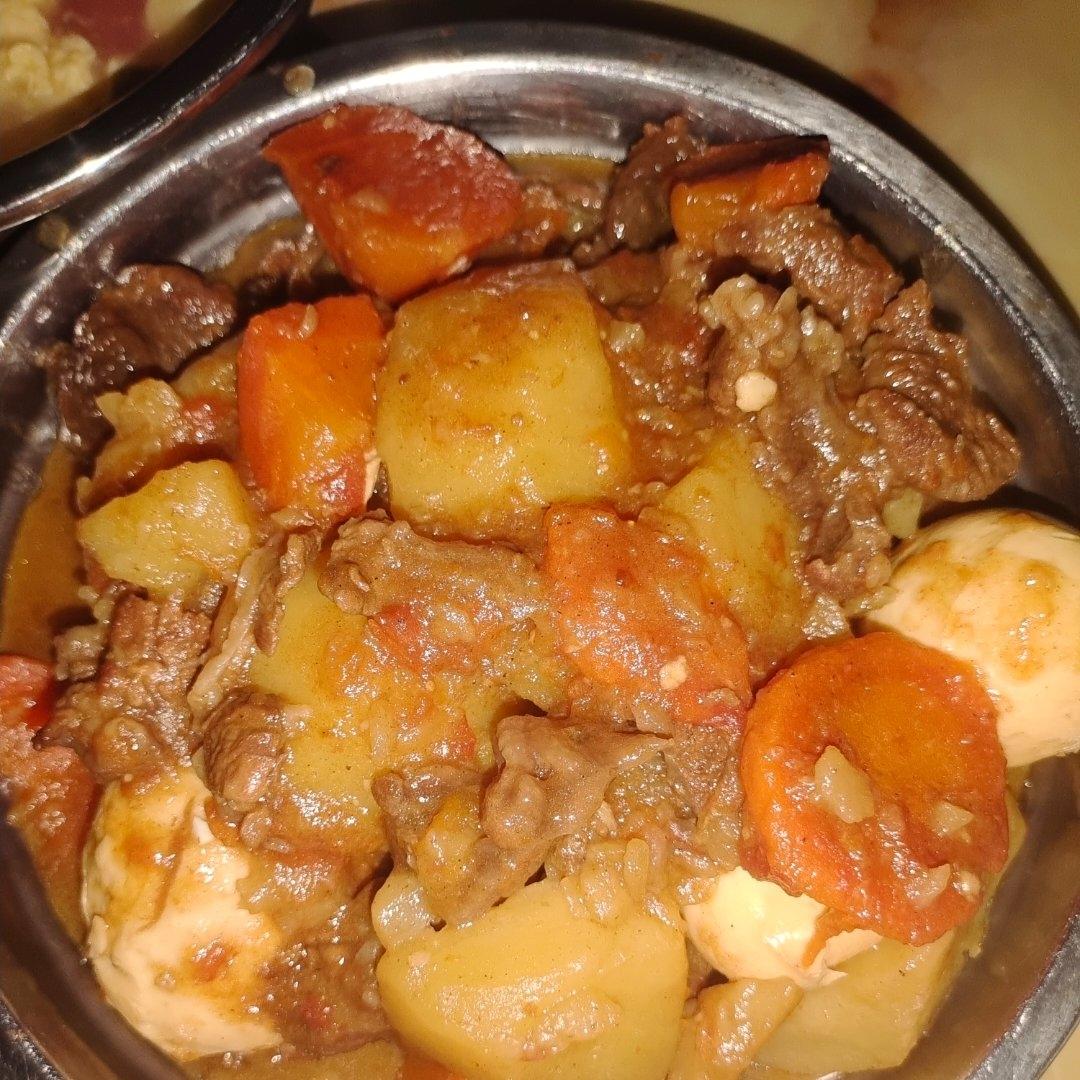 番茄土豆炖牛腩
