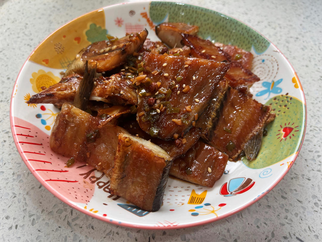 阳干鱼块