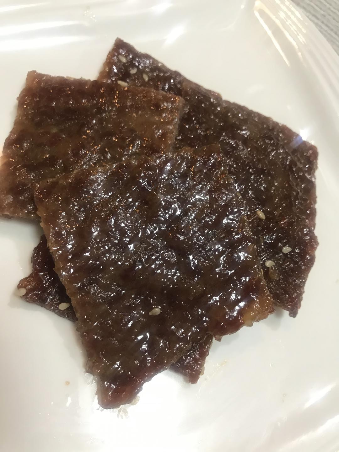 原味猪肉干的做法