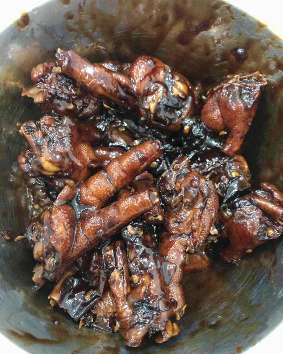 香辣卤鸡爪