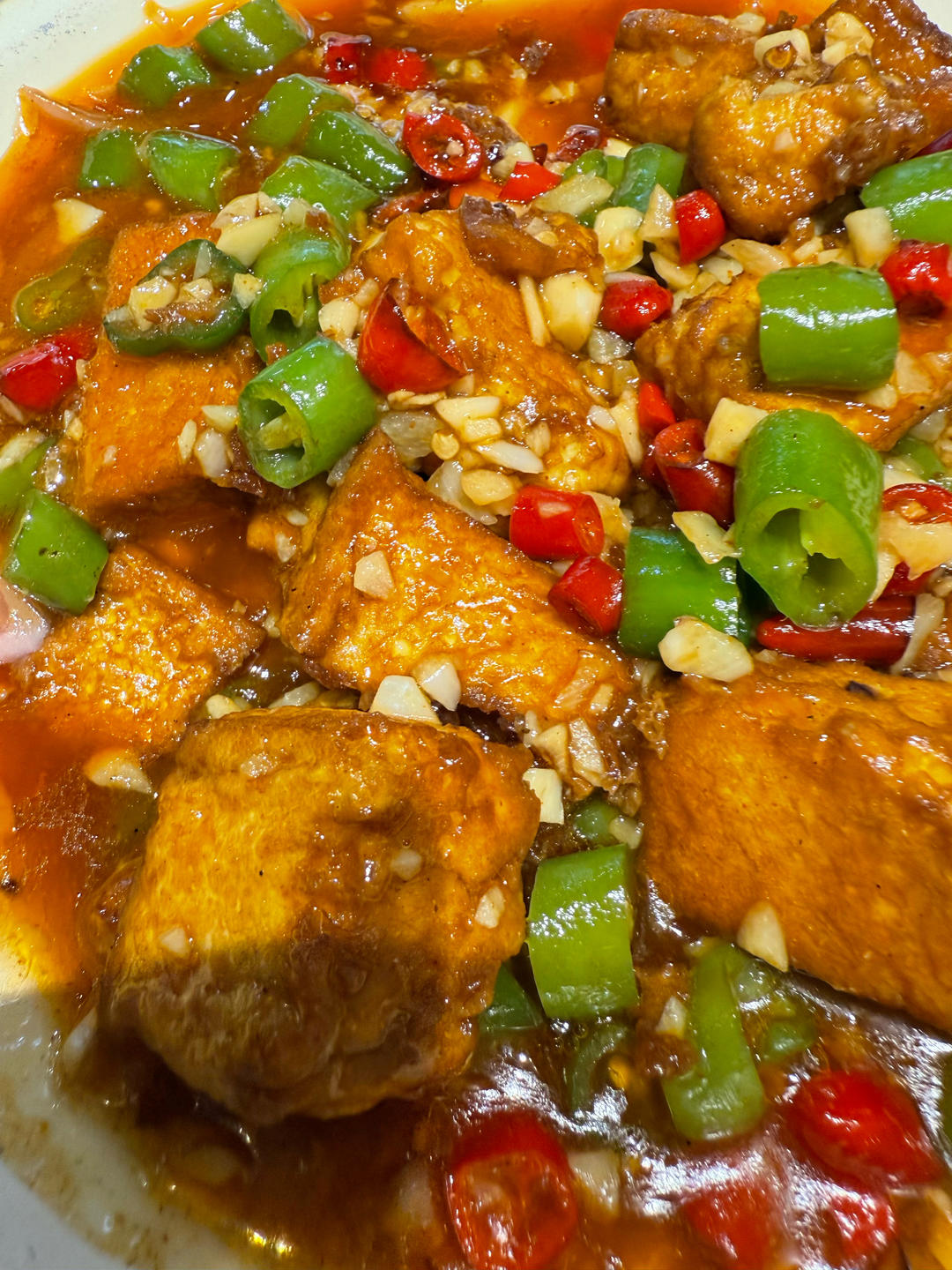 香辣内酯豆腐｜微波炉版