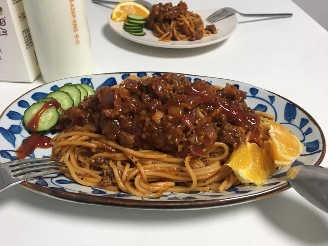 【番茄肉酱意面】