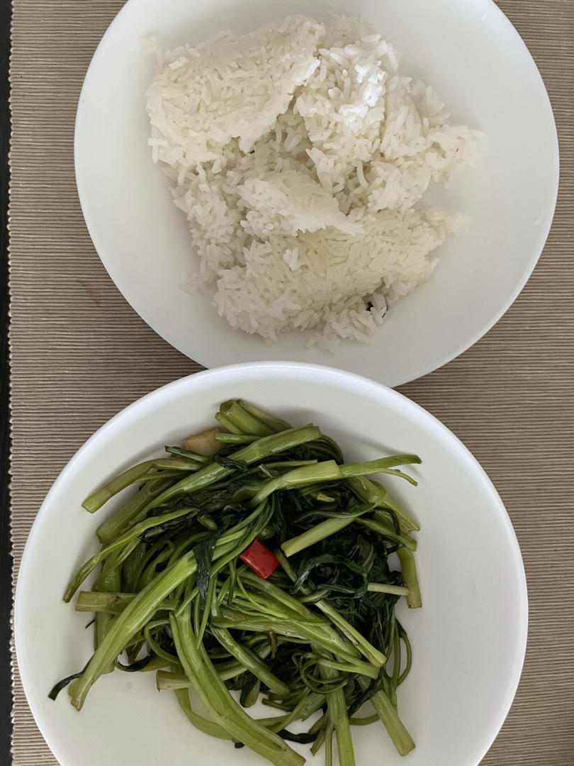 炒空心菜不发黑