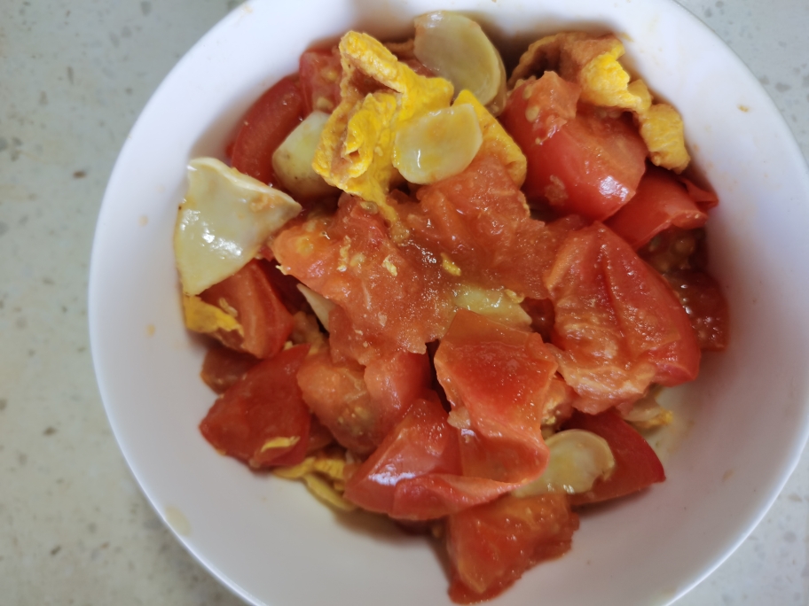 番茄🍅百合炒鸡蛋的做法