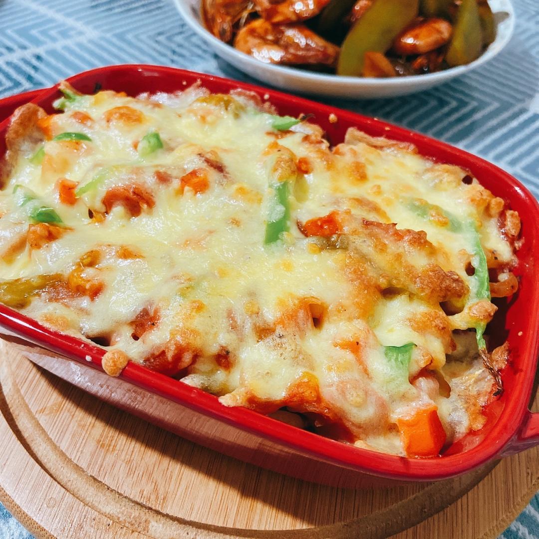 番茄鸡肉浓情焗饭【两人份】