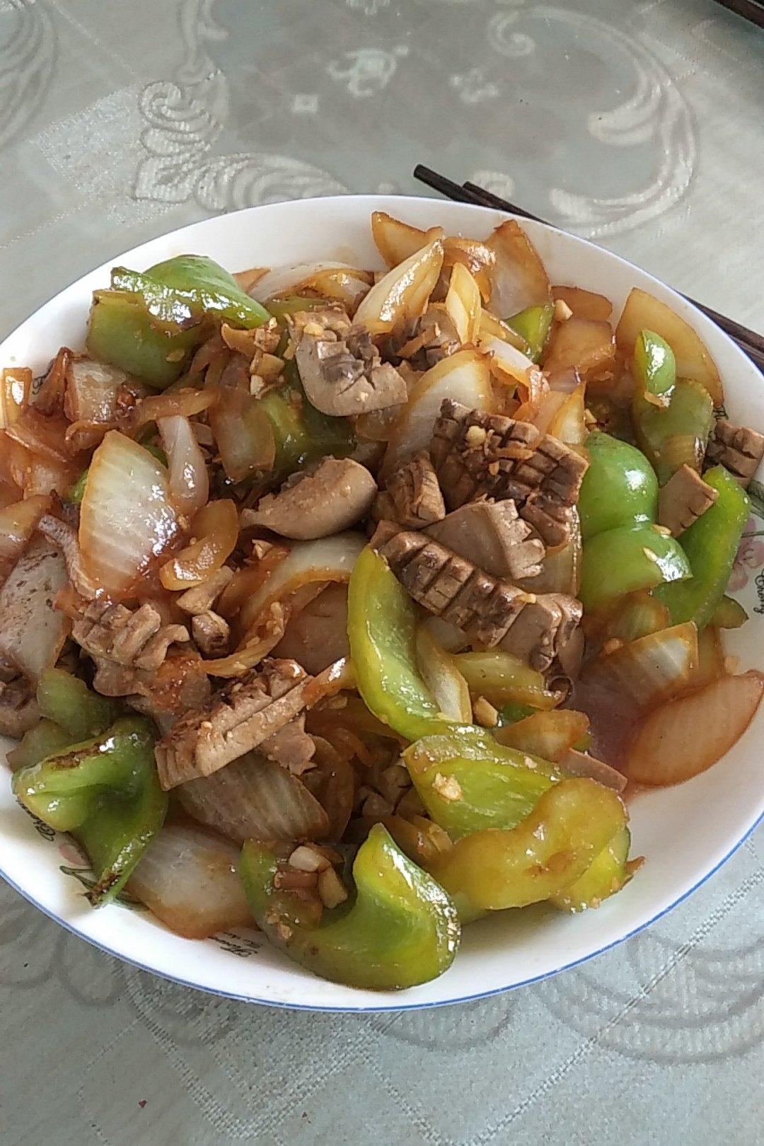 蜀黍学做菜做的家常菜~爆炒腰花