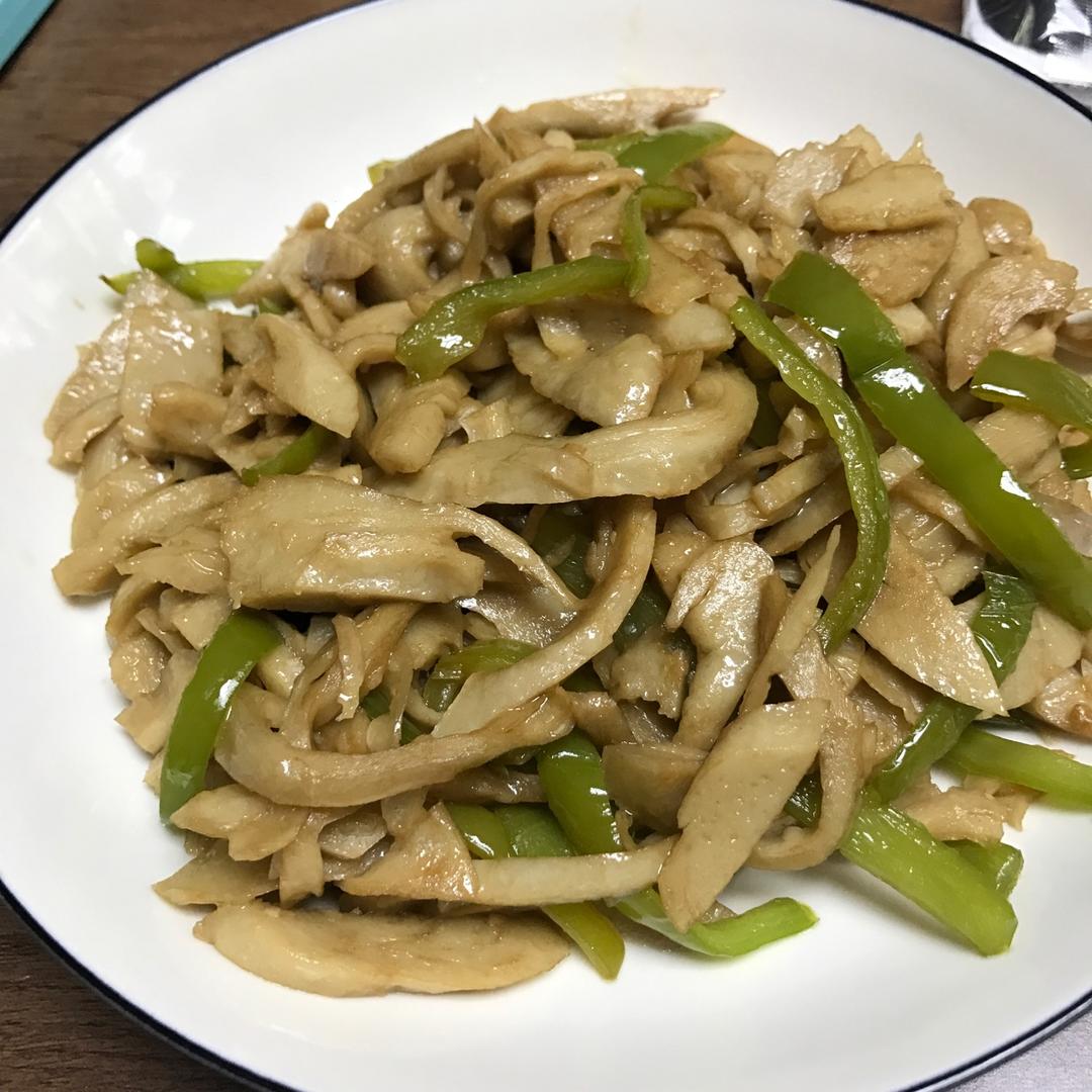 手把手教做孜然炒面筋（百吃不厌）动图图解