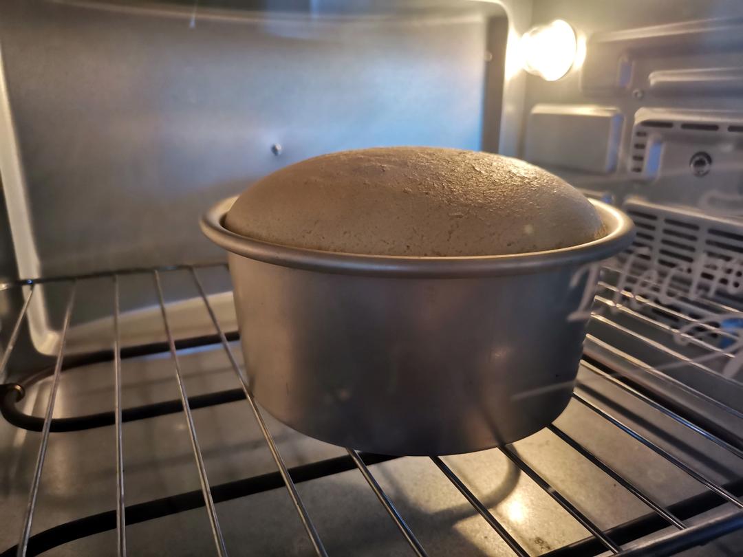 椰浆戚风蛋糕（6寸）