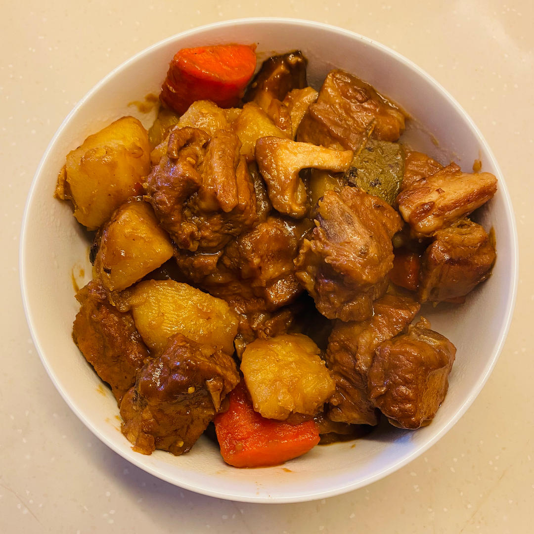 🔥巨好吃的红烧排骨炖土豆❗️懒人版轻松做拿手菜