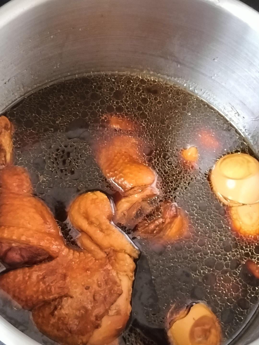 爆好吃的卤鸡腿 卤蛋❗电饭煲 炒锅都可以做~