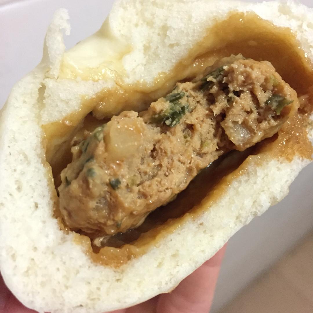 手工包子（肚脐包）