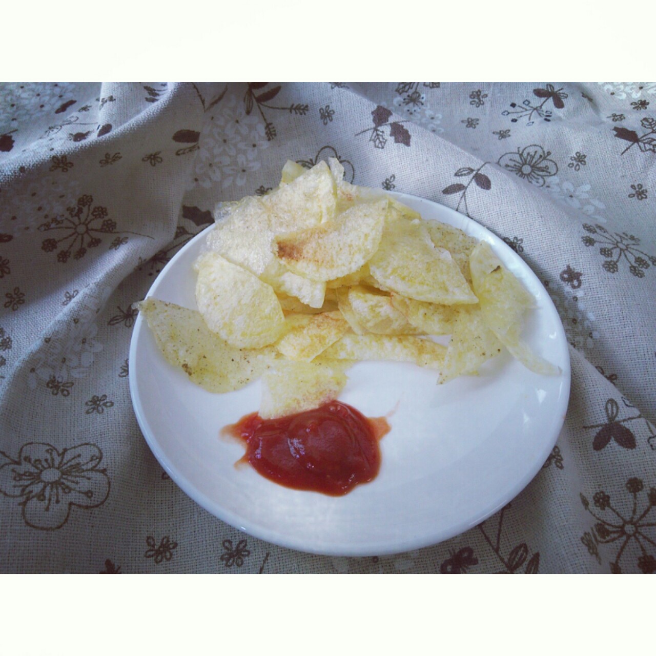 不放油的健康薯片