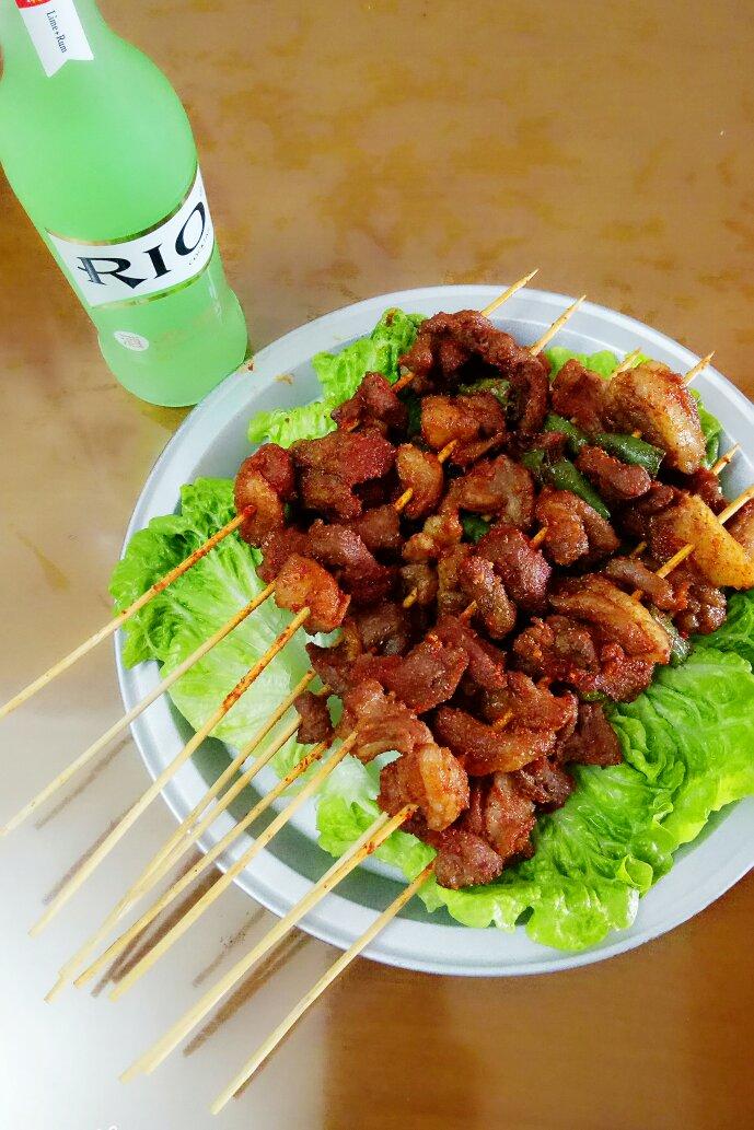烤羊肉串
（烤箱版）