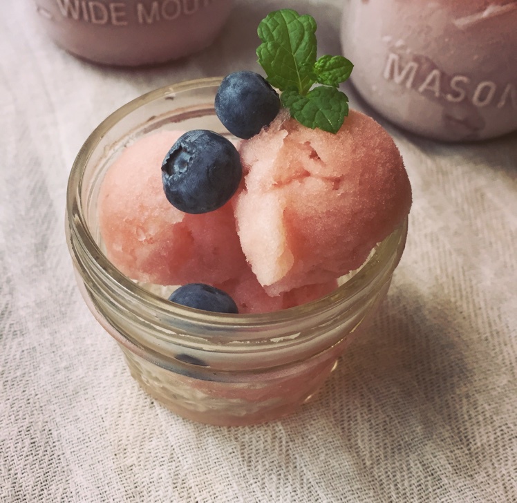 ice cream in the jar