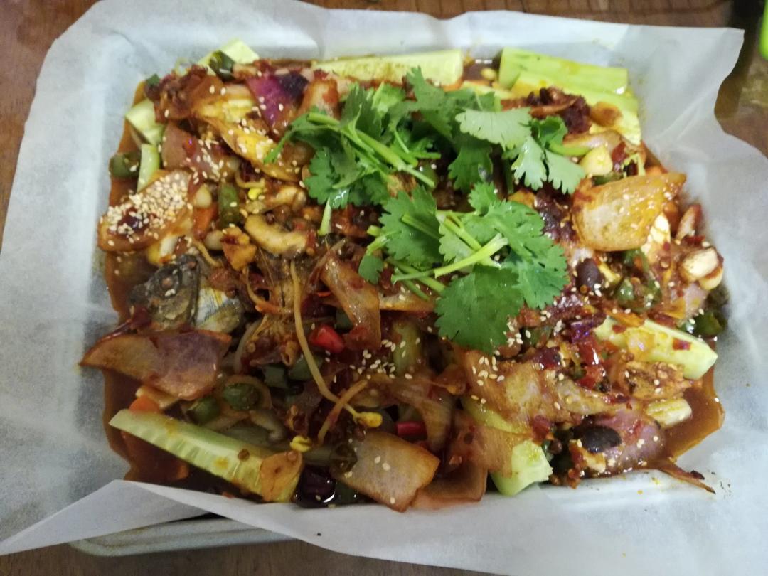 重庆麻辣烤鱼 烤箱版 好吃到流泪