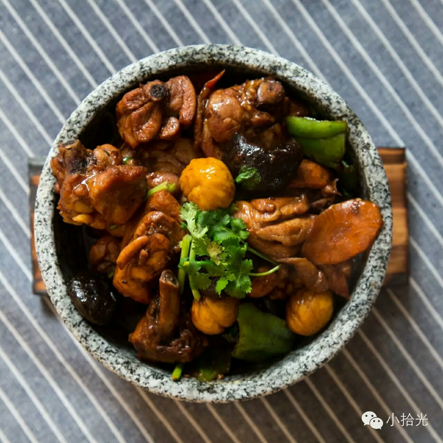 栗子鸡煲
