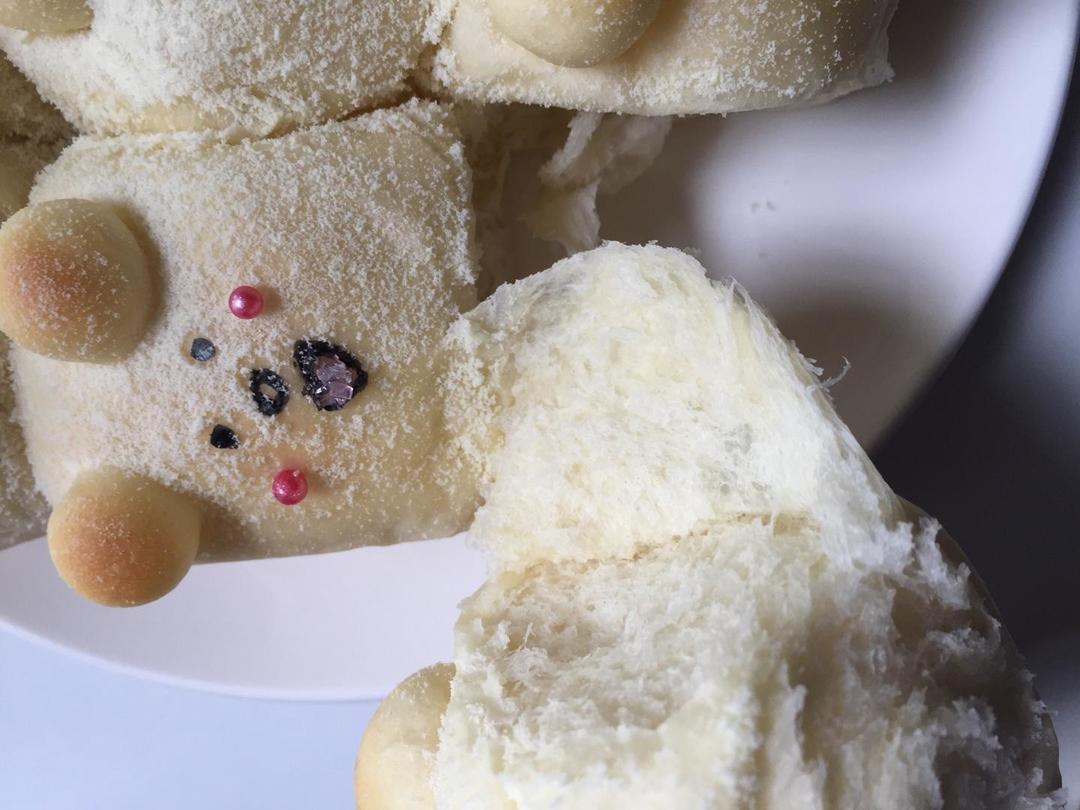 纯奶手撕吐司的做法 步骤1