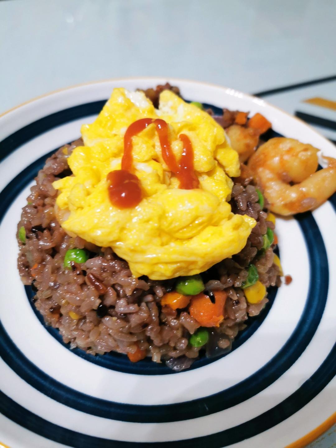 网红蛋包饭