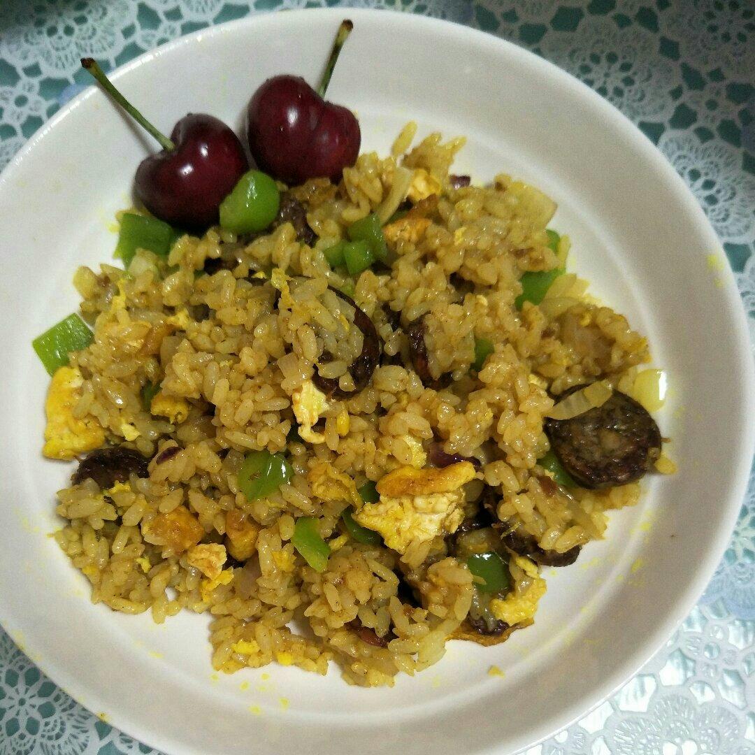 超好吃的咖喱炒饭