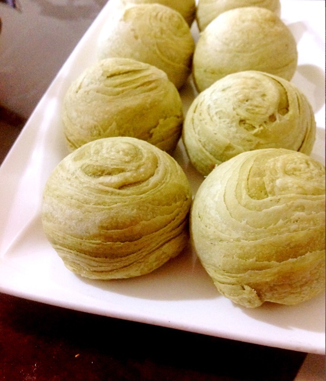 抹茶豆沙酥