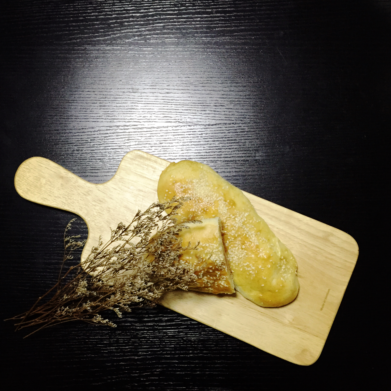火腿肠早餐面包（一次发酵法）