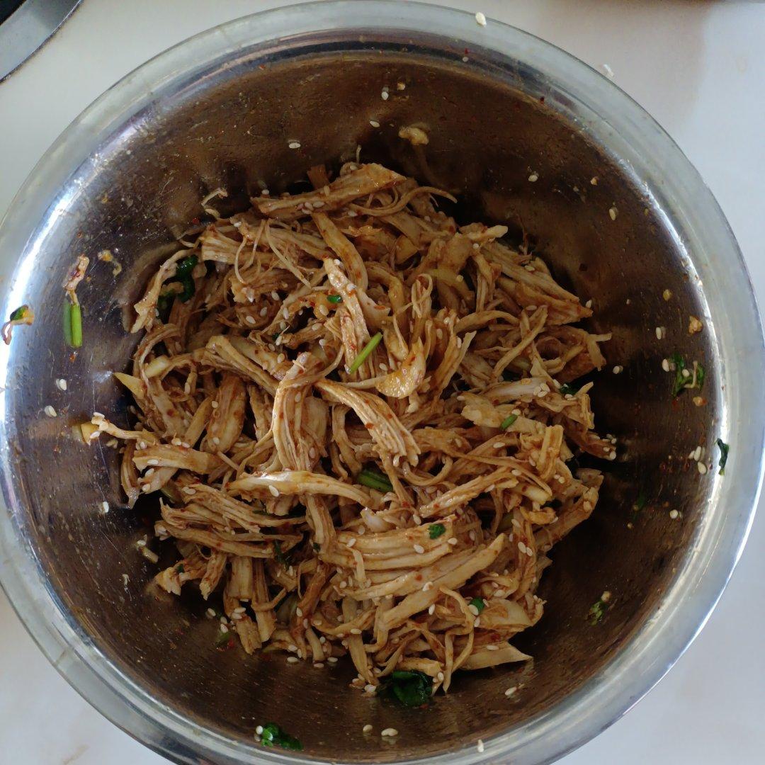 鸡胸肉这样做巨好吃❗️凉拌鸡丝😋低脂高蛋白