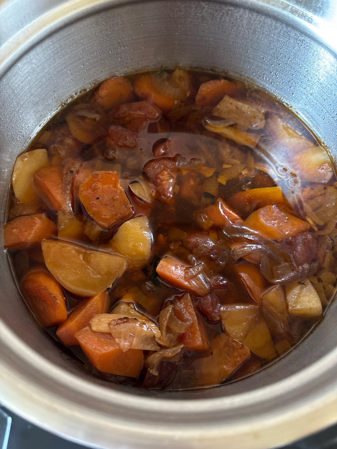 番茄土豆炖牛腩