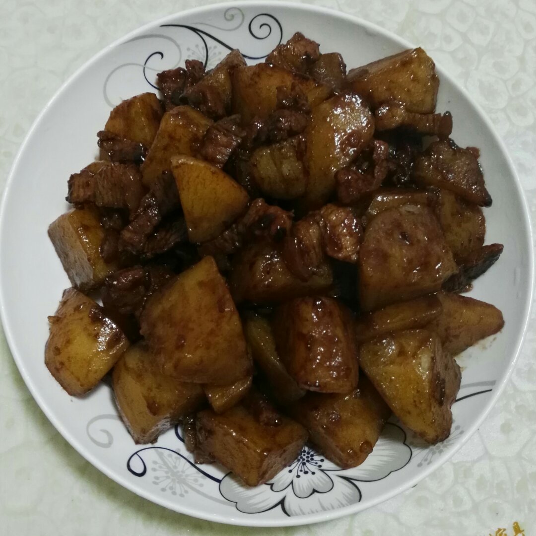土豆烧肉