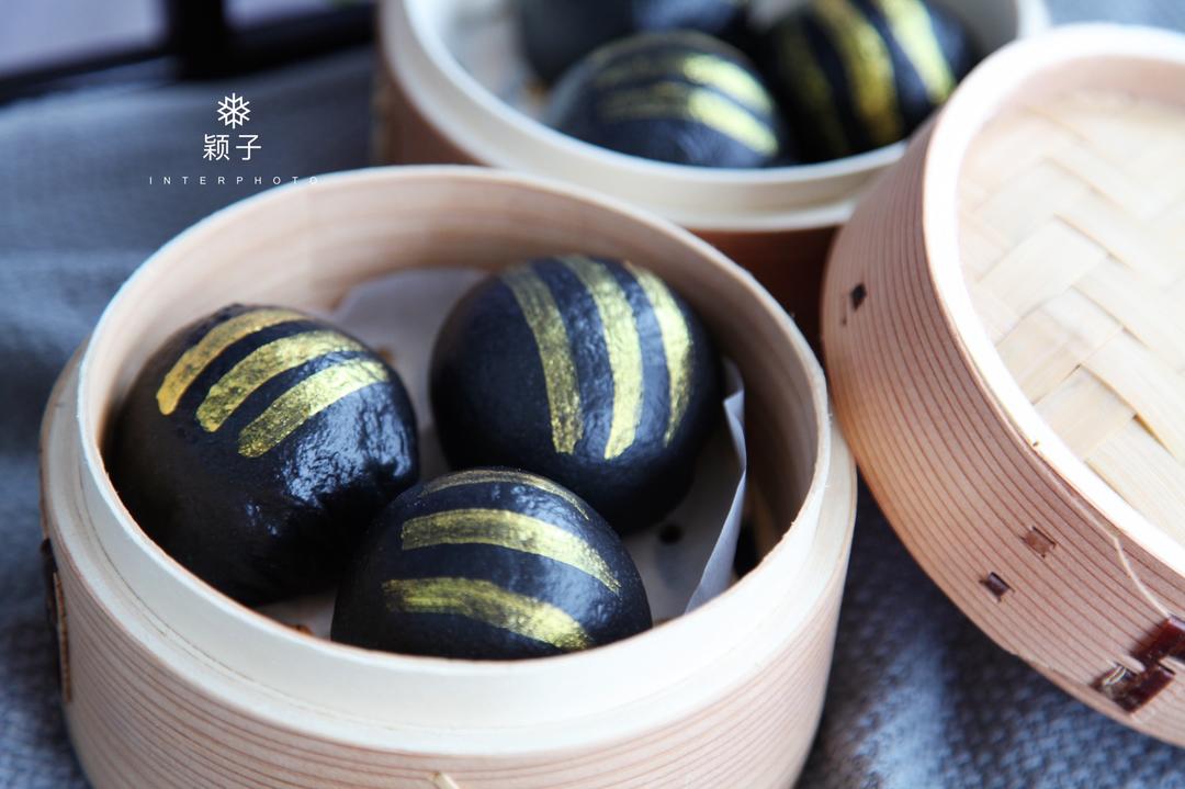 黑金流沙包的做法