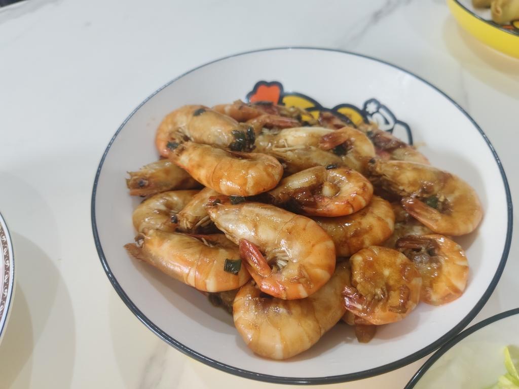家庭版油焖大虾