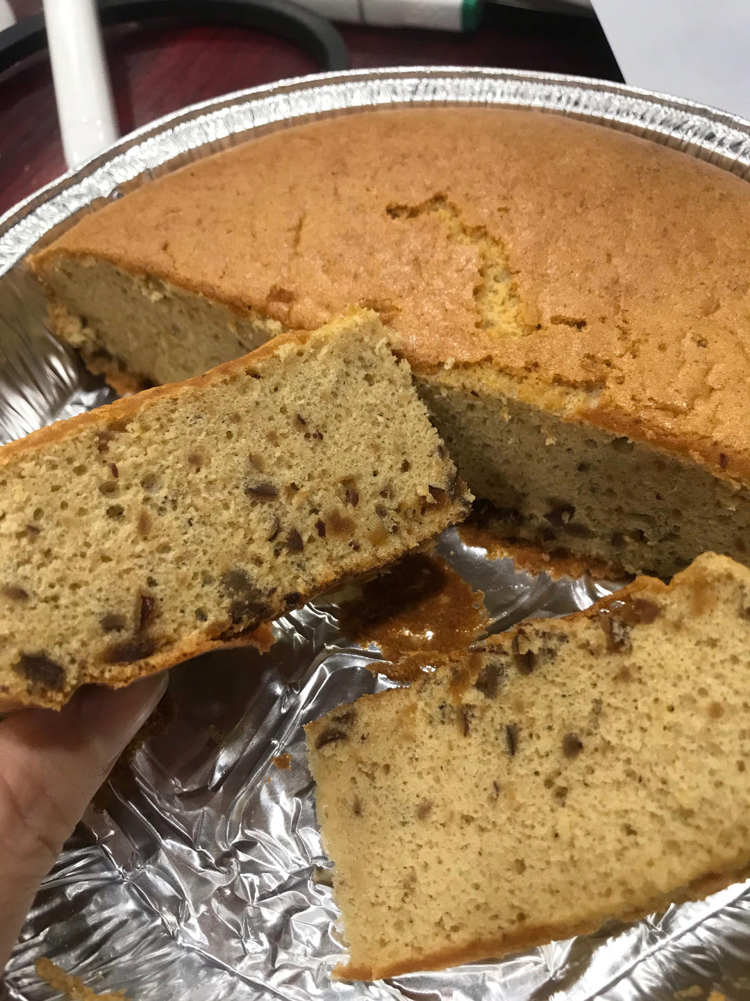 红枣糕—不放泡打粉和小苏打，照样松软香甜！