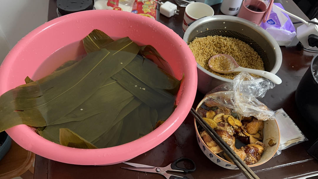 好吃到飞起的肉粽子