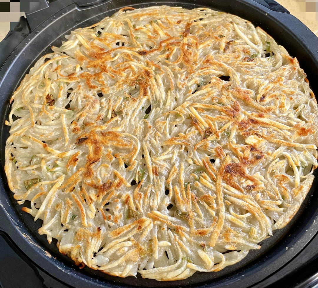 家常土豆饼 土豆丝饼电饼铛