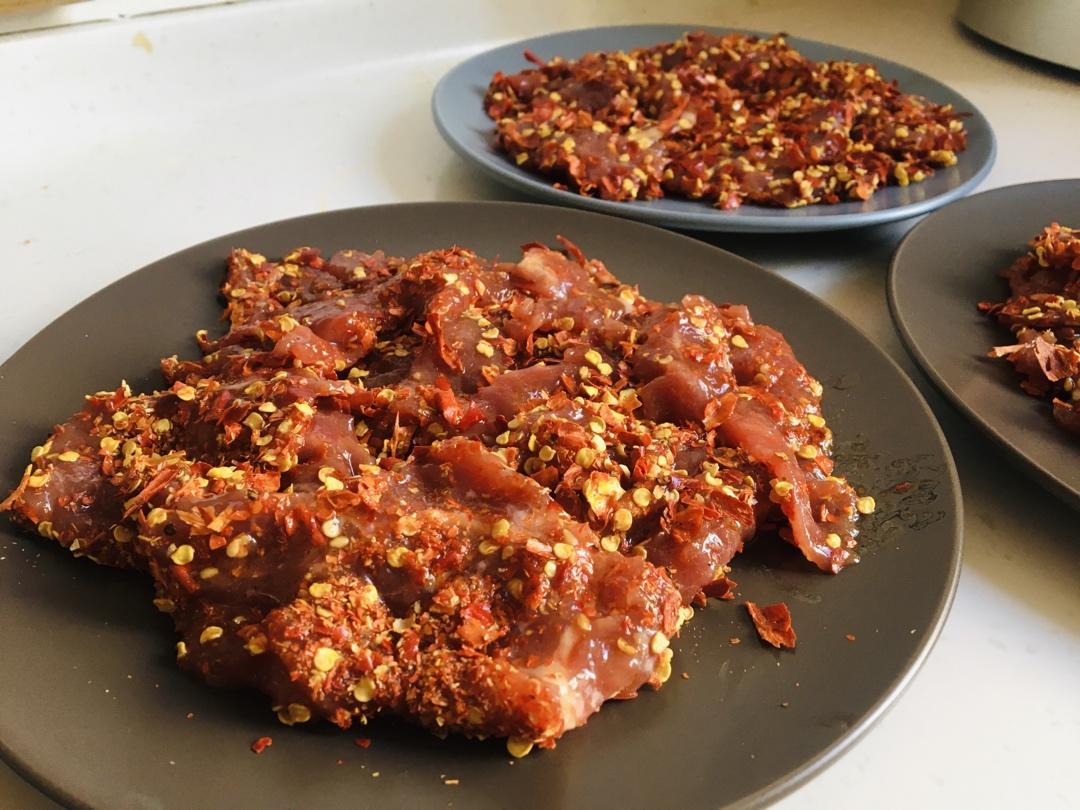 自制串串香（牛肉串，鸡肉串，猪肉串）