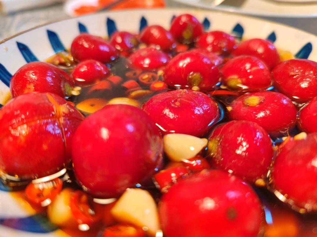 凉拌爽口水萝卜