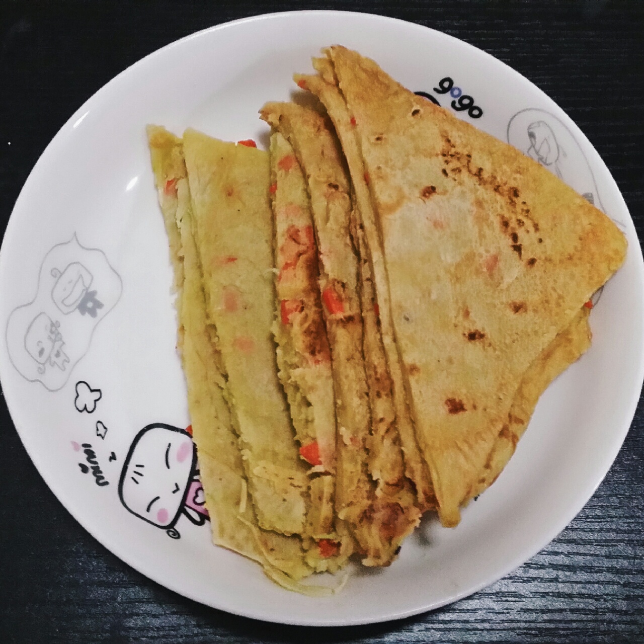 胡萝卜西葫芦鸡蛋饼