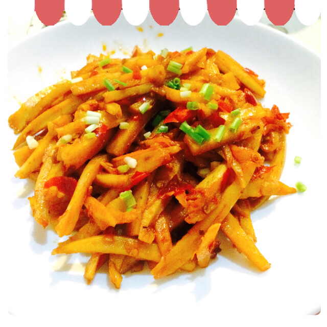 辣炒藕丁