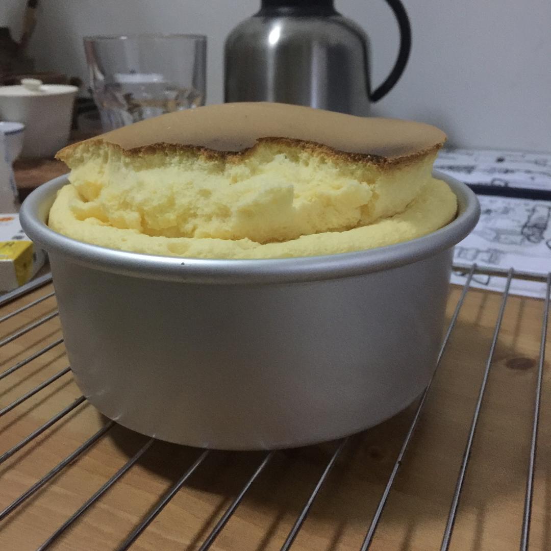 六寸戚风蛋糕